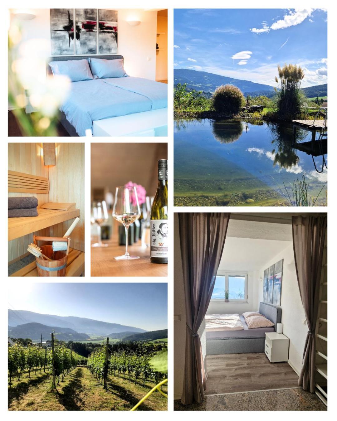 Apartmán Auszeit Am Weinhof Loschental Exteriér fotografie